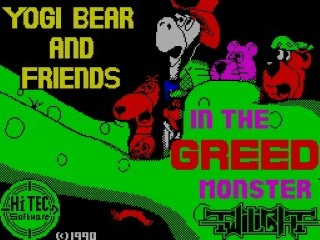 Treasure Hunt title screen for ZX Spectrum
